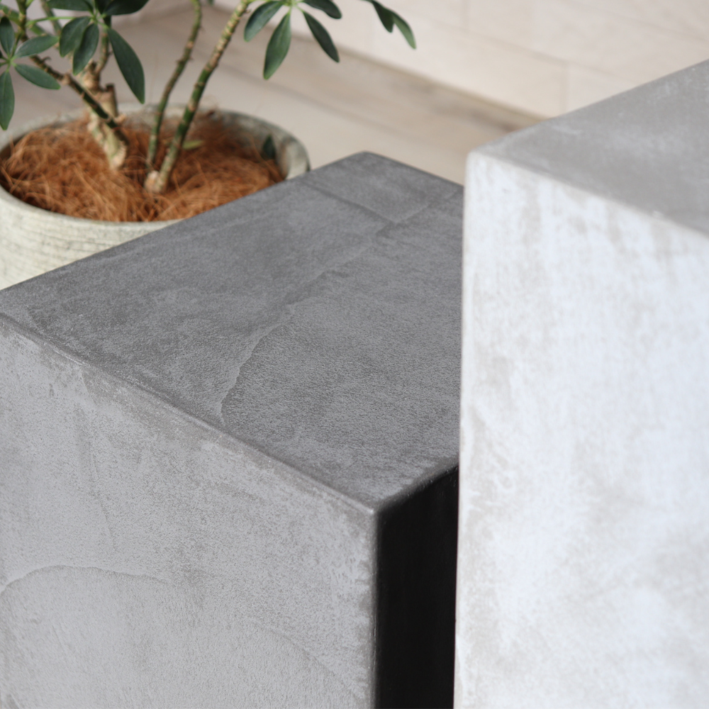 モールテックス ディスプレイ台 サイドテーブル コンクリート風 モルタルグレー モールテックス ディスプレイ台 サイドテーブル コンクリート風